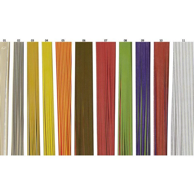 BANDELETTES DE QUILLS SYNTHETIQUES JMC SUBSTIQUILL 1 BANDELETTES DE QUILLS SYNTHETIQUES JMC SUBSTIQUILL