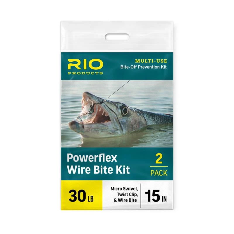 BAS DE LIGNE RIO POWERFLEX WIRE BITE KIT 1 BAS DE LIGNE RIO POWERFLEX WIRE BITE KIT