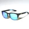 LUNETTES POLARISANTES BIG FISH 1983 GOLD FISH SEA BASS BLUE IRIDIUM FRAME BLUE