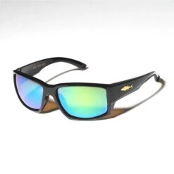 LUNETTES POLARISANTES BIG FISH 1983 GOLD FISH TUNA GREEN BLUE IRIDIUM