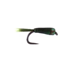 MOUCHE GOURMET FLIES ANOREXIC PERDIGONE - OLIVINE