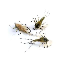MOUCHE SEMPE NYMPHE MAYFLY OLIVE - PAR 3