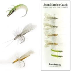 PACK DE 6 MOUCHES J:SON MATCH’N CATCH CADDIS LARGE